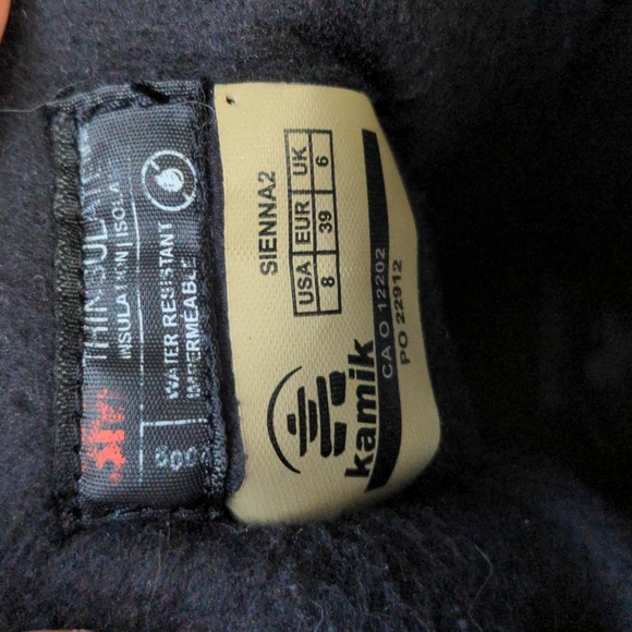 Kamik Women's sz. 8 Sienna 2 Boots - Picture 6 of 6